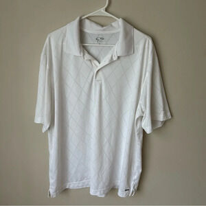 C9 By Champion Golf Polo White Collar Pattern Short Sleeve Shirt Men’s XL